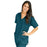 Medline PerforMAX Women's V-Neck Tunic Scrub Top with 2 Pockets - PerforMAX Women's V-Neck 2-Pocket Tunic Scrub Top, Size 5XL, Caribbean Blue - 839NNT5XL