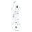 Amsino International Bag Leg AMSure 600mL Medium 48/Ca