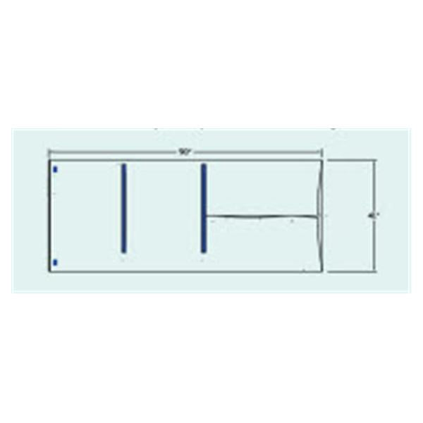 Deroyal Industries  Drape C-Arm 41x74" Clear Sterile 20/Ca
