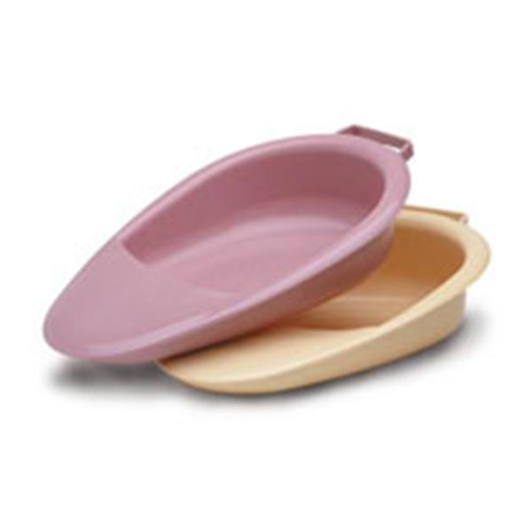 Medegen Medical Products Bedpan Fracture 2500cc Gold Plastic Female With Handle Ea, 12 EA/CA (H101-05)