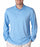 Ultraclub Men's Cool and Dry Performance Polo - Cool and Dry Performance Sport Polo Shirt, Men's, Columbia Blue, Size S - 8405LS