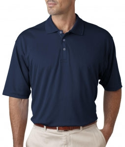Ultraclub UltraClub Men's Cool & Dry Sport Polo - Short-Sleeve Cool and Dry Sport Polo Shirt, Men's, Navy, Size L - 58415315