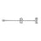 Icu Medical IV Extension Set 6 T-Cnctr Inj Primary Infusion 50/Ca
