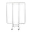 Omnimed  Screen Privacy Aluminum 3 Panel Ea