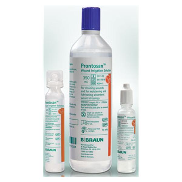 B Braun Medical  Irrigation Solution Wound Prontosan Purified Water 350mL 350mL/Bt, 10 BT/CA (400441)