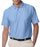 Ultraclub Men's Tonal Striped Cool and Dry Polo - Cool and Dry Elite Tonal Stripe Performance Polo Shirt, Men's, Carolina Blue, Size 2X - 59215017