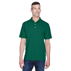 Ultraclub UltraClub Men's Cool & Dry Stain-Release Performance Polo - 100% Polyester Cool and Dry Stain-Release Performance Polo Shirt, Men's, Forest Green, Size XL - 8445-FOREST GREEN-XL