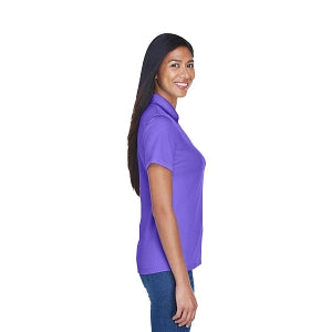 Ultraclub Women's Cool and Dry Stain-Release Performance Polo - 100% Polyester Cool and Dry Stain-Release Performance Polo Shirt, Women's, Purple, Size 2XL - 8445L PURPLE XXL