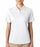Ultraclub Ladies Cool and Dry Sport Polo - 100% Polyester Cool and Dry Stain-Release Performance Polo Shirt, Women's, White, Size L - 59215548