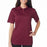 Ultraclub Ladies Cool and Dry Sport Polo - 100% Polyester Cool and Dry Stain-Release Performance Polo Shirt, Women's, Wine, Size XL - 8445L-MAROON-XL