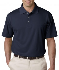 Ultraclub UltraClub Men's Cool & Dry Stain-Release Performance Polo - 100% Polyester Cool and Dry Stain-Release Performance Polo Shirt, Men's, Navy, Size 3XL - 59215308
