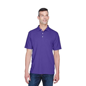 Ultraclub Women's Cool and Dry Stain-Release Performance Polo - 100% Polyester Cool and Dry Stain-Release Performance Polo Shirt, Men's, Purple, Size 3XL - 8445 PURPLE 3XL