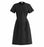 Medline ComfortEase Step-In Scrub Dresses - DBD-DRESS, SCRUB, COMFORT EASE BLACK - 844JNT4XL