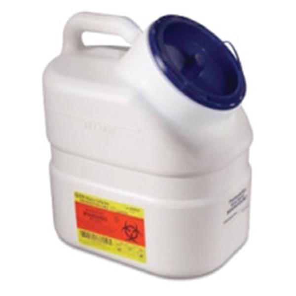 Becton-Dickinson Collector Pharmaceutical Waste 3gal Large Plg Cp White/Blue 12/Ca