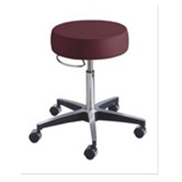 Brewer Company Stool Exam Century Series Azure Blue Casters Backless 5 Leg Ea