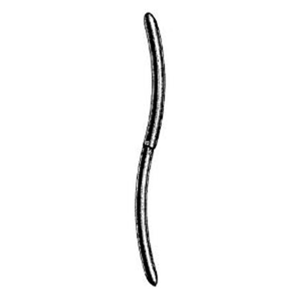 Sklar Instruments Dilator Uterine Hegar 8" Curved 9-10mm Rounded Tip Rsbl SS Ea