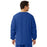 Medline Unisex AngelStat Snap-Front Warm-Up Scrub Jackets - AngelStat Unisex Snap Front Scrub Jacket, Sapphire, Size S - 849NHTS