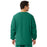 Medline Unisex AngelStat Snap-Front Warm-Up Scrub Jackets - AngelStat Unisex Warm-Up Scrub Jacket, Emerald, Size S - 849NJTS