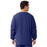 Medline Unisex AngelStat Snap-Front Warm-Up Scrub Jackets - AngelStat Unisex Warm-Up Scrub Jacket, Navy, Size 3XL - 849NNTXXXL