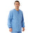 Medline Unisex AngelStat Snap-Front Warm-Up Scrub Jackets - AngelStat Unisex Warm-Up Scrub Jacket, Ciel Blue, Size XL - 849NTHXL
