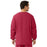 Medline Unisex AngelStat Snap-Front Warm-Up Scrub Jackets - AngelStat Unisex Warmup Jacket, Raspberry, Size 5XL - 849NTR5XL