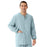 Medline Unisex AngelStat Snap-Front Warm-Up Scrub Jackets - AngelStat Unisex Scrub Jacket, Misty Green, Size M - 849NTZM