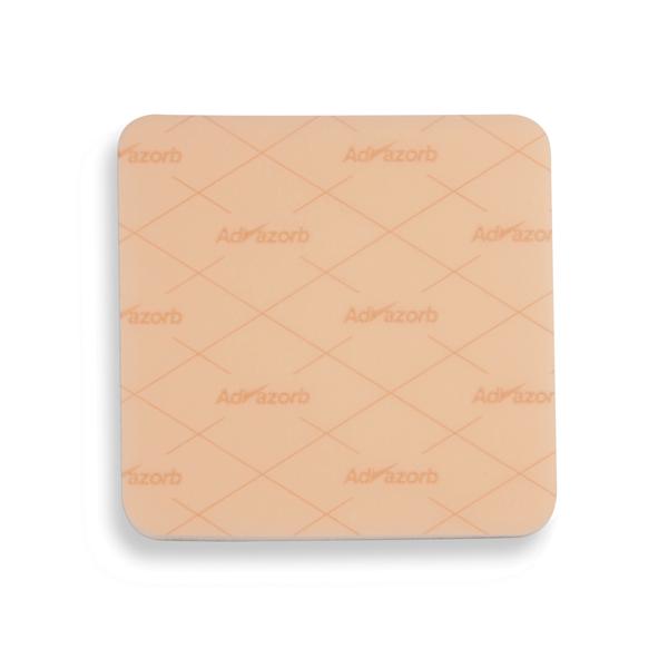 Dukal oration Dressing Wound Advazorb Hydrphlc Fm 3.9x3.9" Lo Adh Abs 10/Bx