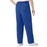 Medline AngelStat Women's Elastic Waist Scrub Pants with Drawstring - AngelStat Women's Elastic Waist Scrub Pants with Drawstring, Size M, Sapphire - 854NHTM