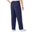 Medline AngelStat Women's Elastic Waist Scrub Pants with Drawstring - AngelStat Women's Elastic Waist Scrub Pants with Drawstring, Size M, Navy - 854NNTM