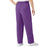 Medline AngelStat Women's Elastic Waist Scrub Pants with Drawstring - AngelStat Women's Elastic Waist Scrub Pants with Drawstring, Size XL, Purple - 854NRPXL