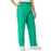 Medline AngelStat Women's Elastic Waist Scrub Pants with Drawstring - AngelStat Women's Elastic Waist Scrub Pants with Drawstring, Size S, Jade - 854NTJS