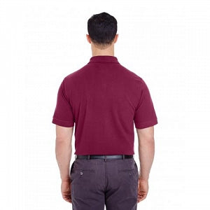 Ultraclub Unisex Polo Shirts - 100% Cotton Polo Shirt, Unisex, Wine, Size M - 8550 MAROON M