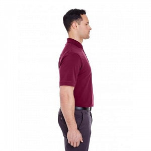 Ultraclub Unisex Polo Shirts - 100% Cotton Polo Shirt, Unisex, Wine, Size M - 8550 MAROON M
