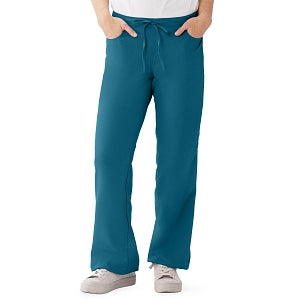 Medline PerforMAX Women's Modern Fit Boot Cut Scrub Pants with 2 Pockets - PerforMAX Women's Modern Fit Boot Cut Scrub Pants with 2 Pockets, Size 2XL Regular Inseam, Caribbean Blue - 865NNTXXL