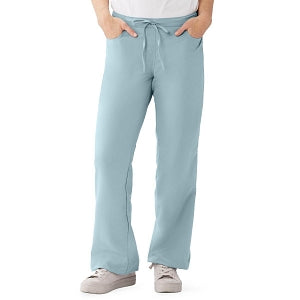 Medline PerforMAX Women's Modern Fit Boot Cut Scrub Pants with 2 Pockets - PerforMAX Women's Modern Fit Boot Cut Scrub Pants with 2 Pockets, Size 2XL Tall Inseam, Misty - 865NTZXXLT