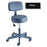 Brewer Company Stool Exam Value Plus Black Casters Backrest 5 Leg ea (22500B)
