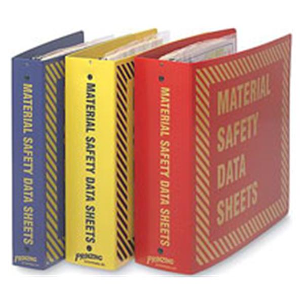 Grainger MSDS Binder Red 2.5" Ea