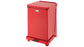 Rubbermaid Container Waste Defenders Stl 40gal Step-On Ld Rd Sqr Ea (FGST40ERBRD)