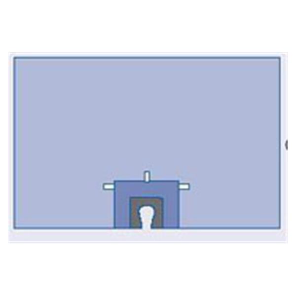 Medline Industries  Drape Shoulder Split Fenestrated 100" x 66 8/Ca