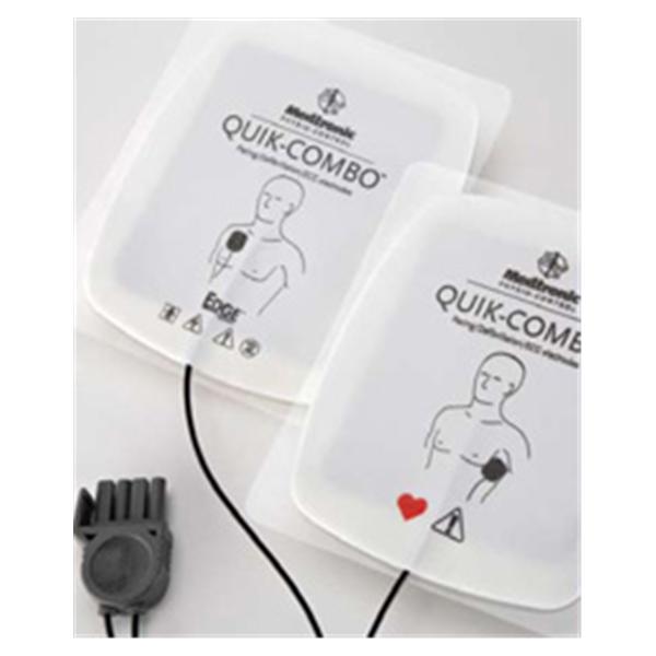 Physio Control  Electrode Electrocardio LIFEPAK 5.95x4.24" White f/ Defib 1Pr