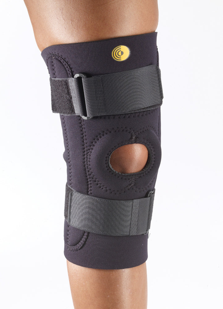 patella stabilizer cor-trak buttress open pop with Hinge 3/16" Small