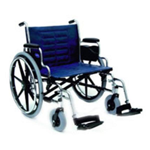 Invacare Wheelchair Transport Tracer IV 450lb 24x18 Dsk Arms Ftrst Ea