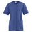 Medline ComfortEase Women's Snap-Front Tunic Scrub Top with 2 Pockets - ComfortEase Women's Snap-Front 2-Pocket Tunic Scrub Top, Size 2XL, Mariner Blue - 8815JMBXXL