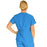 Medline PerforMAX Women's Mock Wrap Tunic Scrub Top with 2 Pockets - PerforMAX Women's Mock Wrap 2-Pocket Tunic Scrub Top, Size XL, Royal Blue - 881NNTXL