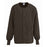 Medline ComfortEase Unisex Crew-Neck Warm Jackets - ComfortEase Unisex Crew-Neck Warm Scrub Jacket with Knit Cuff, Brown, Size 3XL - 8832JBRXXXL