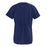 Medline ComfortEase Ladies Shirttail Scrub Tops - Snap-Front Shirttail Scrub Top, Midnight, Size 5XL - 8834JNT5XL