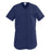 Medline ComfortEase Ladies Shirttail Scrub Tops - Snap-Front Shirttail Scrub Top, Midnight, Size 5XL - 8834JNT5XL