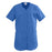 Medline ComfortEase Ladies Shirttail Scrub Tops - DBD-TOP, SCRUB, SNAP-SHIRTTAIL, ROYAL, 3XL - 8834JRLXXXL
