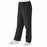 Medline ComfortEase Women's Elastic Waist Scrub Pants with 2 Pockets - ComfortEase Women's Elastic Waist 2-Pocket Scrub Pants, Size XL Regular Inseam, Black - 8850DKWXL