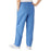 Medline ComfortEase Women's Elastic Waist Scrub Pants with 2 Pockets - ComfortEase Women's Elastic Waist 2-Pocket Scrub Pants, Size 2XL Regular Inseam, Ceil Blue - 8850JTHXXL